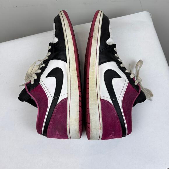 Nike Jordan 1 Low Fuschia Sneakers Shoes Men\'s 13